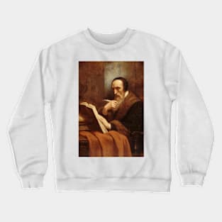 Portrait de Calvin by Ary Scheffer Crewneck Sweatshirt